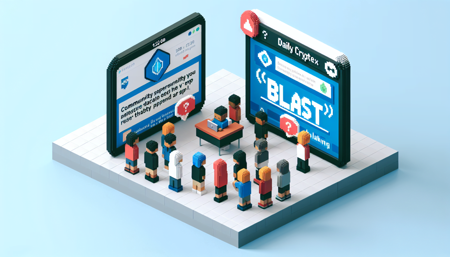 How Blast gained the community's attention and why is it called a scam?