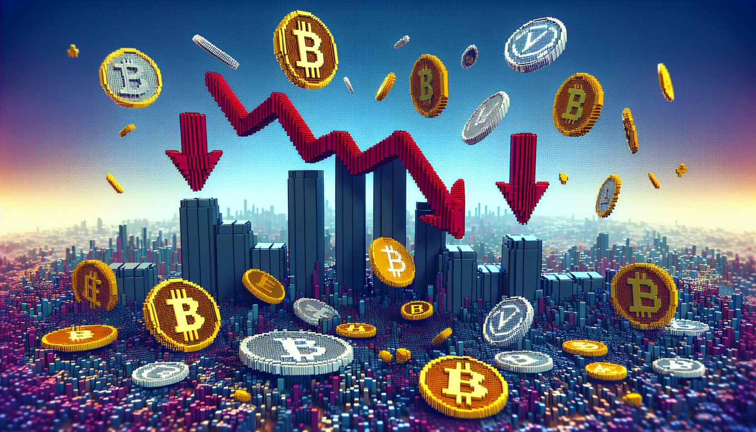 Altcoins suffer heavy losses as BTC recedes 8% - 1