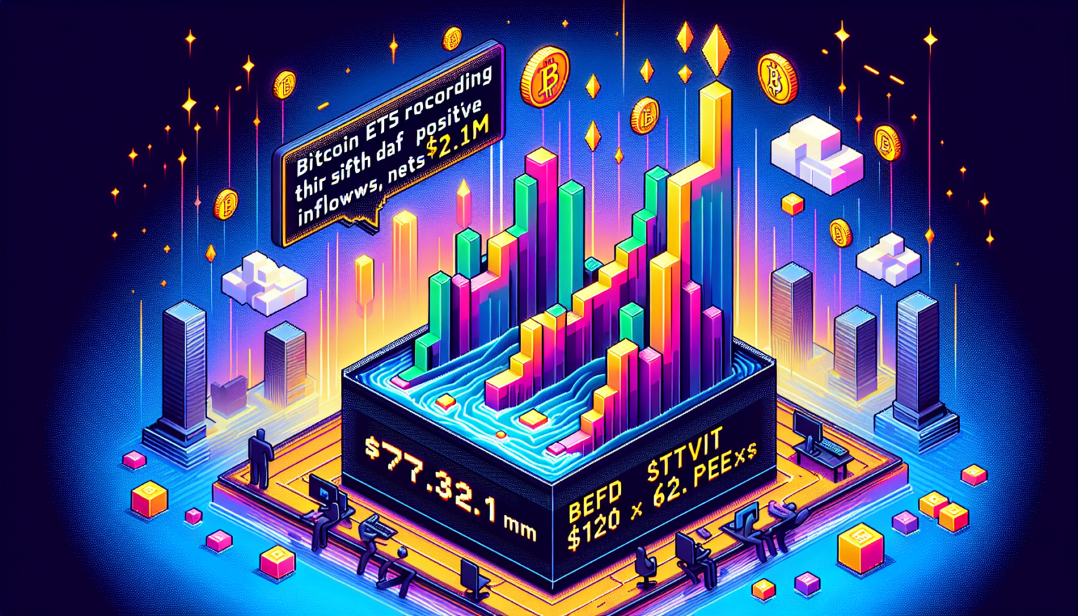 Bitcoin ETFs see fifth consecutive day of positive inflows, IBIT net $72.1m - 1