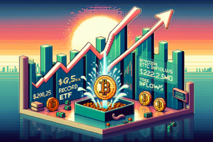 Bitcoin hits $66k as Bitcoin ETFs witness record $422.5m inflows
