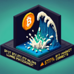 Spot BTC ETF inflow plunged 87%, crypto market faces correction