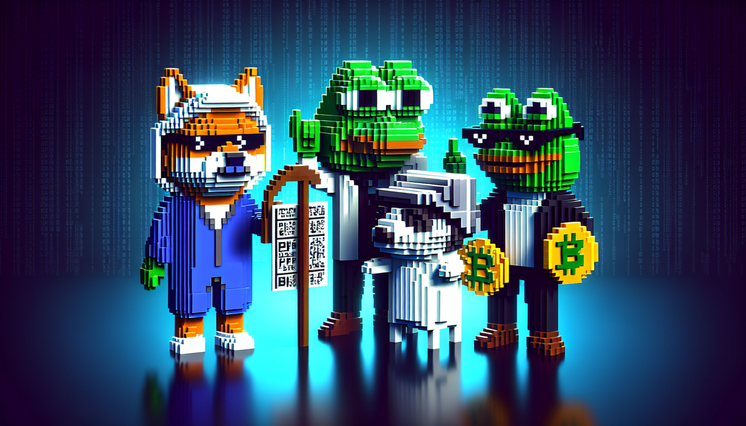 Dogwifhat rallies; PEPE, FLOKI record double-digit gains