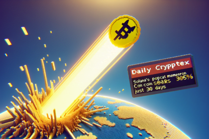 Solana-based Popcat meme coin sees 305% increase in 30 days