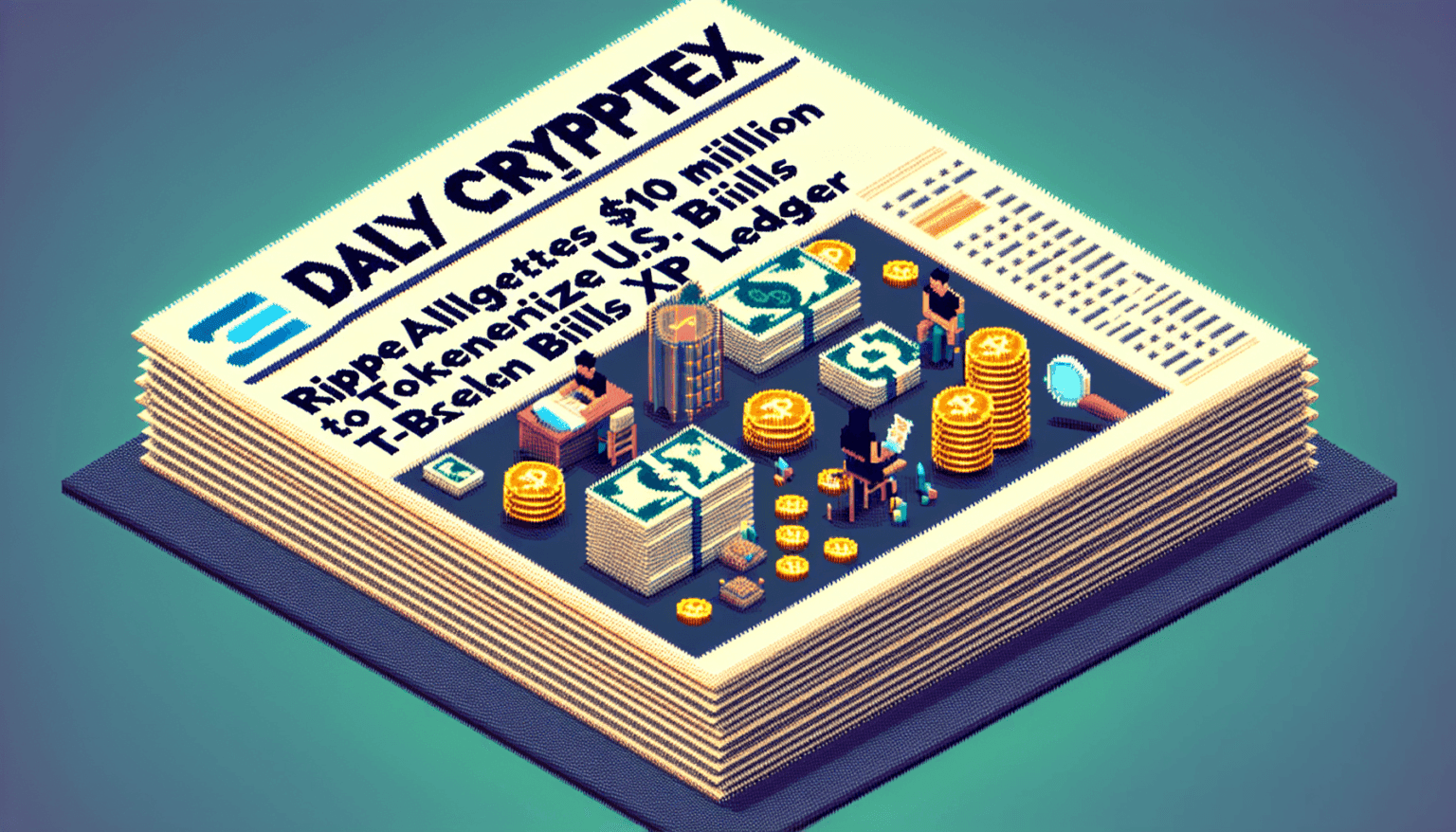 Ripple to allocate $10 million to tokenized U.S. T-bills on XRP Ledger