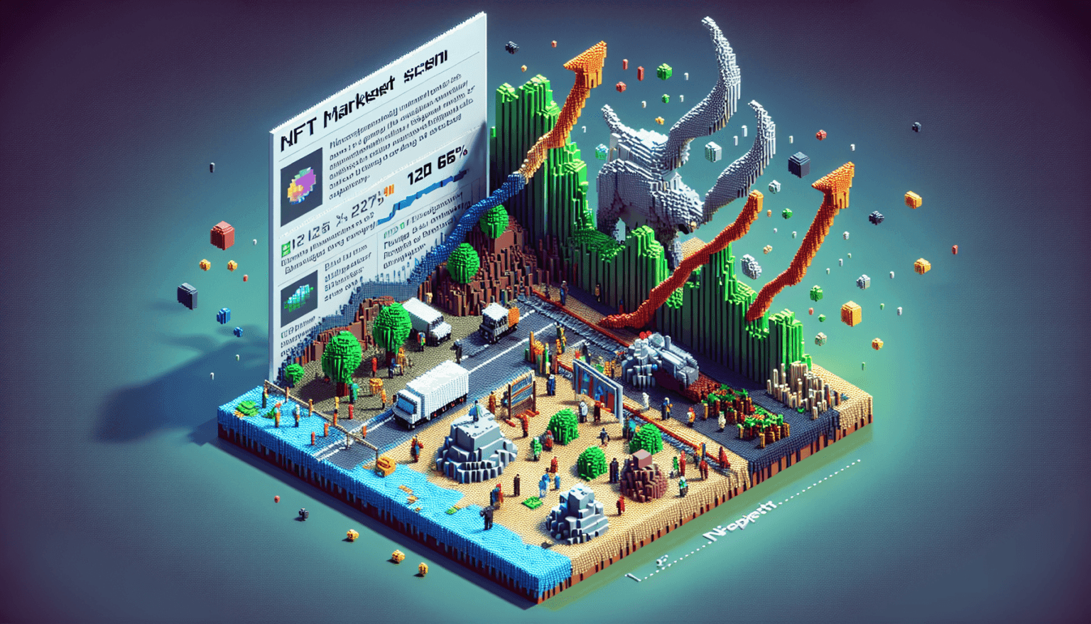 NFT market review: Buyers surge, sales decline over 12.6%