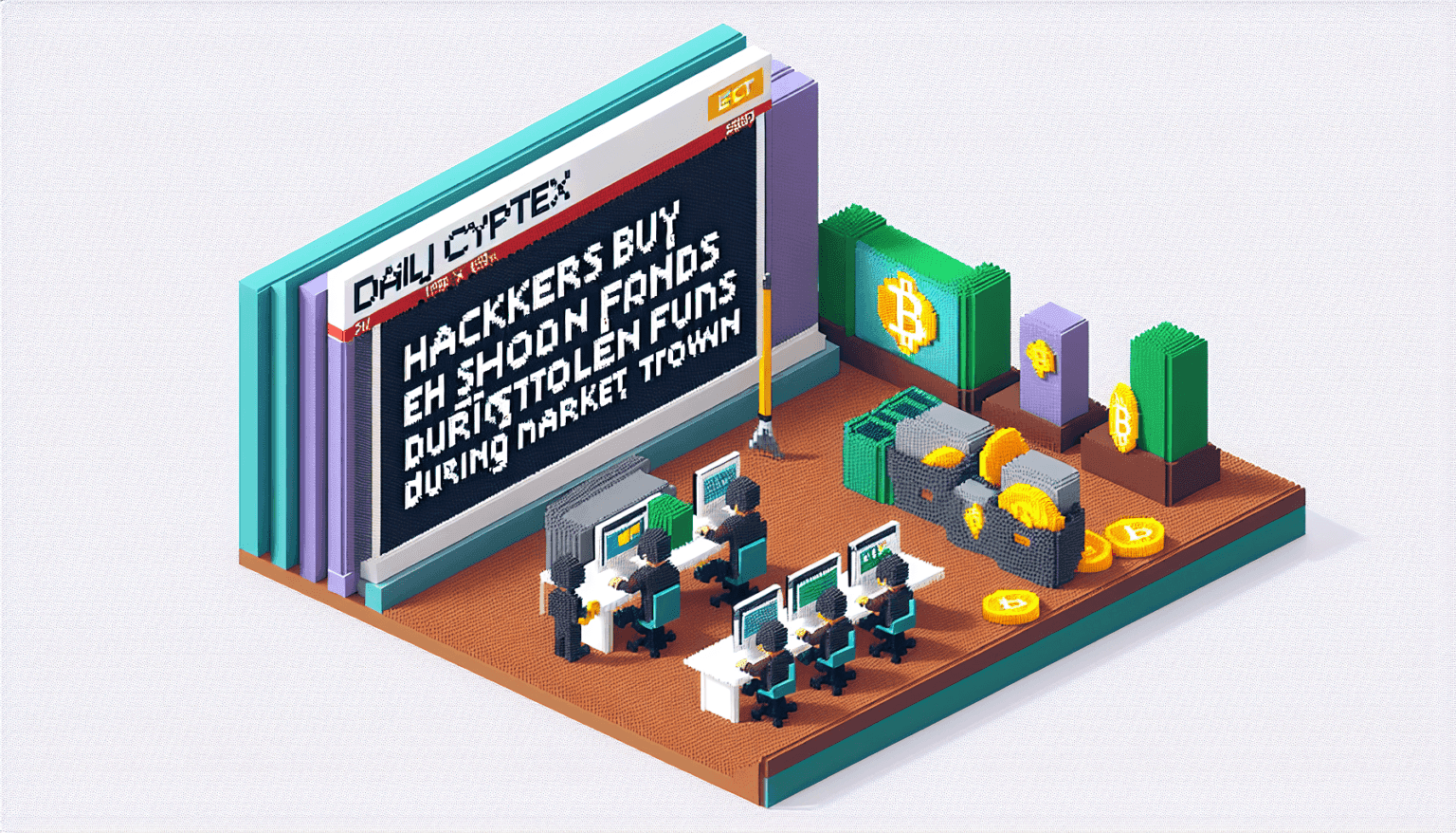 Hackers use stolen funds to buy ETH amid price crash