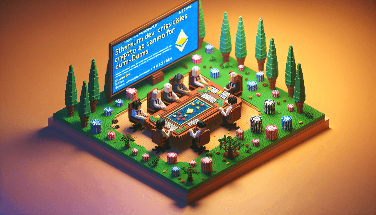 'Crypto is a damn casino for dum-dums,' Ethereum developer says