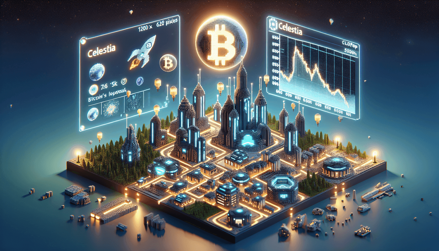 Celestia (TIA), Helium (HNT) lead gainers as Bitcoin retests $55k