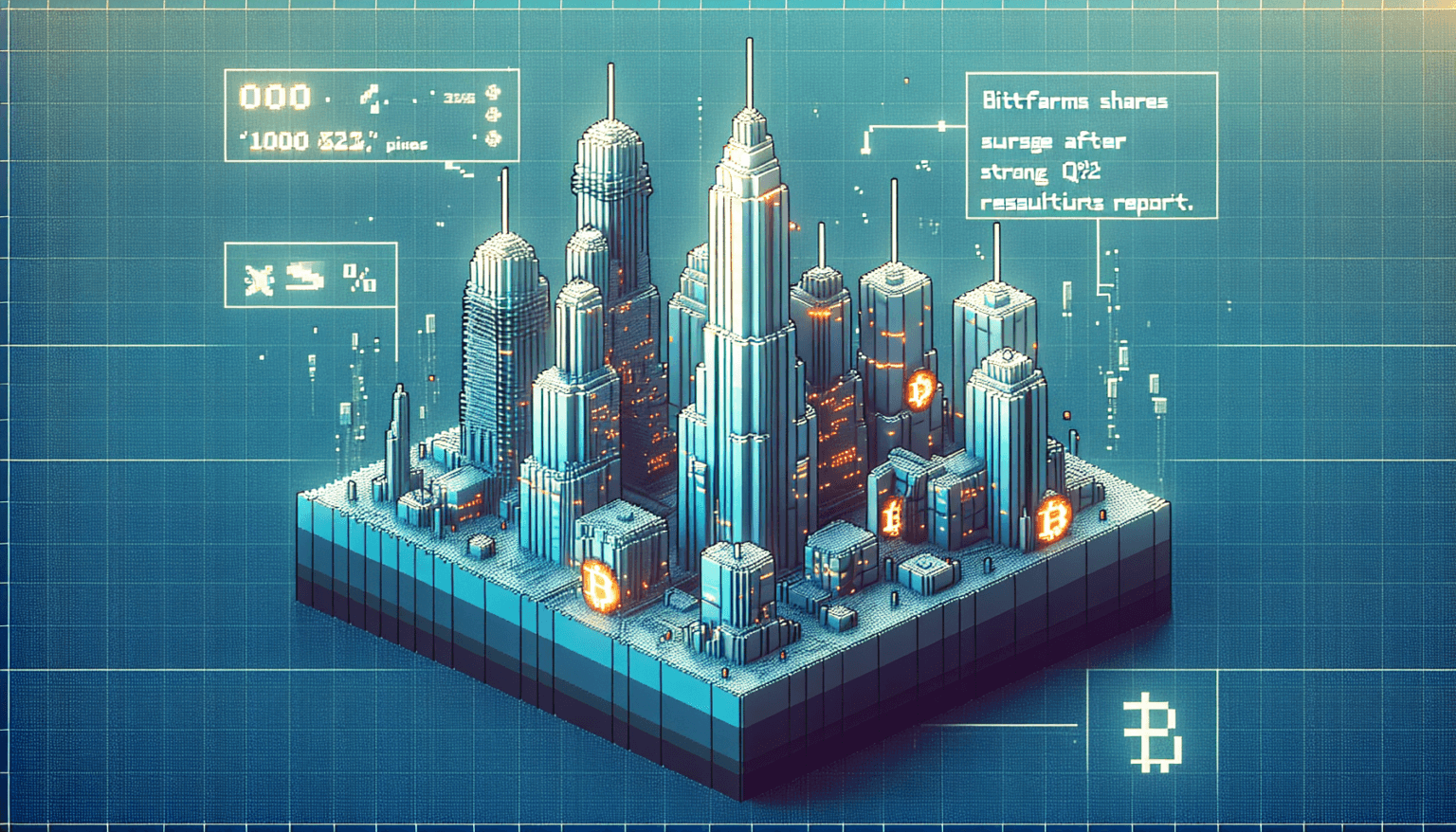 Bitfarms shares up 22% following Q2 results report