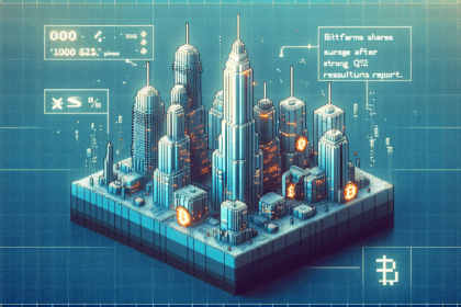 Bitfarms shares up 22% following Q2 results report