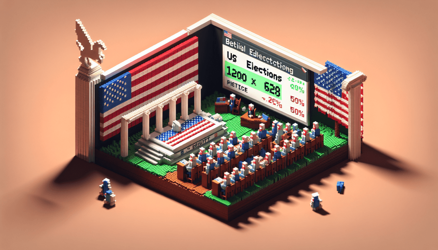 Polymarket weekly trading volume