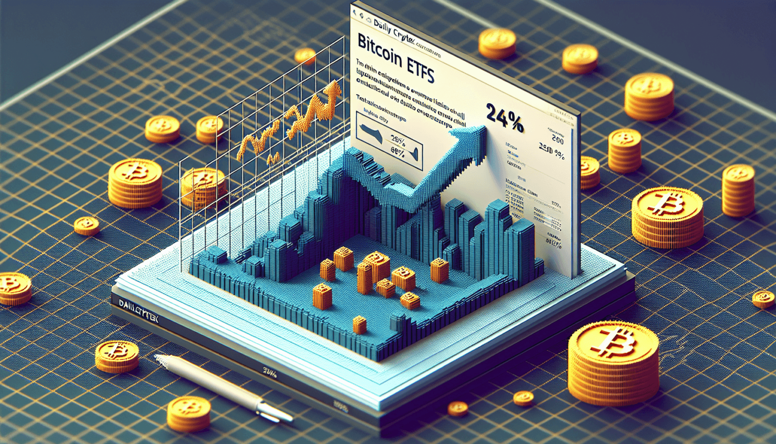 Analyst: Institutional ownership of Bitcoin ETFs reached 24% last quarter - 1