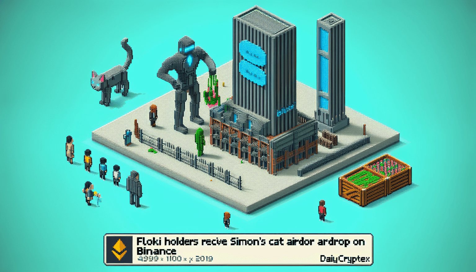 FLOKI holders to receive Simon’s Cat airdrop via Binance
